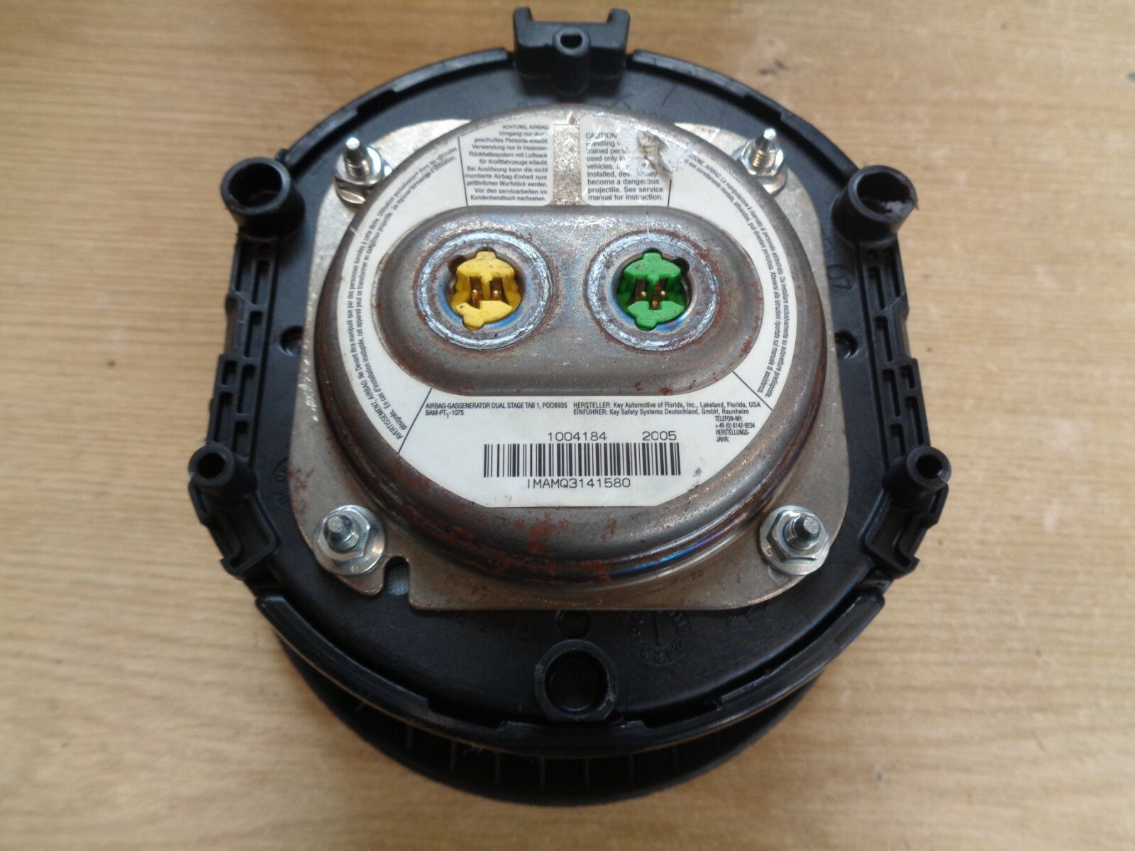 ALFA ROMEO 159 2005-2011 FRONT DRIVER STEERING WHEEL AIRBAG 1004184