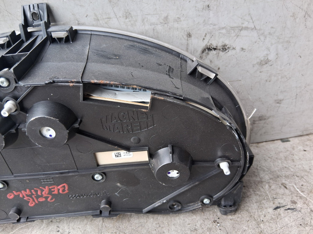 2018 CITROEN BERLINGO MK2 MANUAL SPEEDOMETER INSTRUMENT CLUSTER 9801642580
