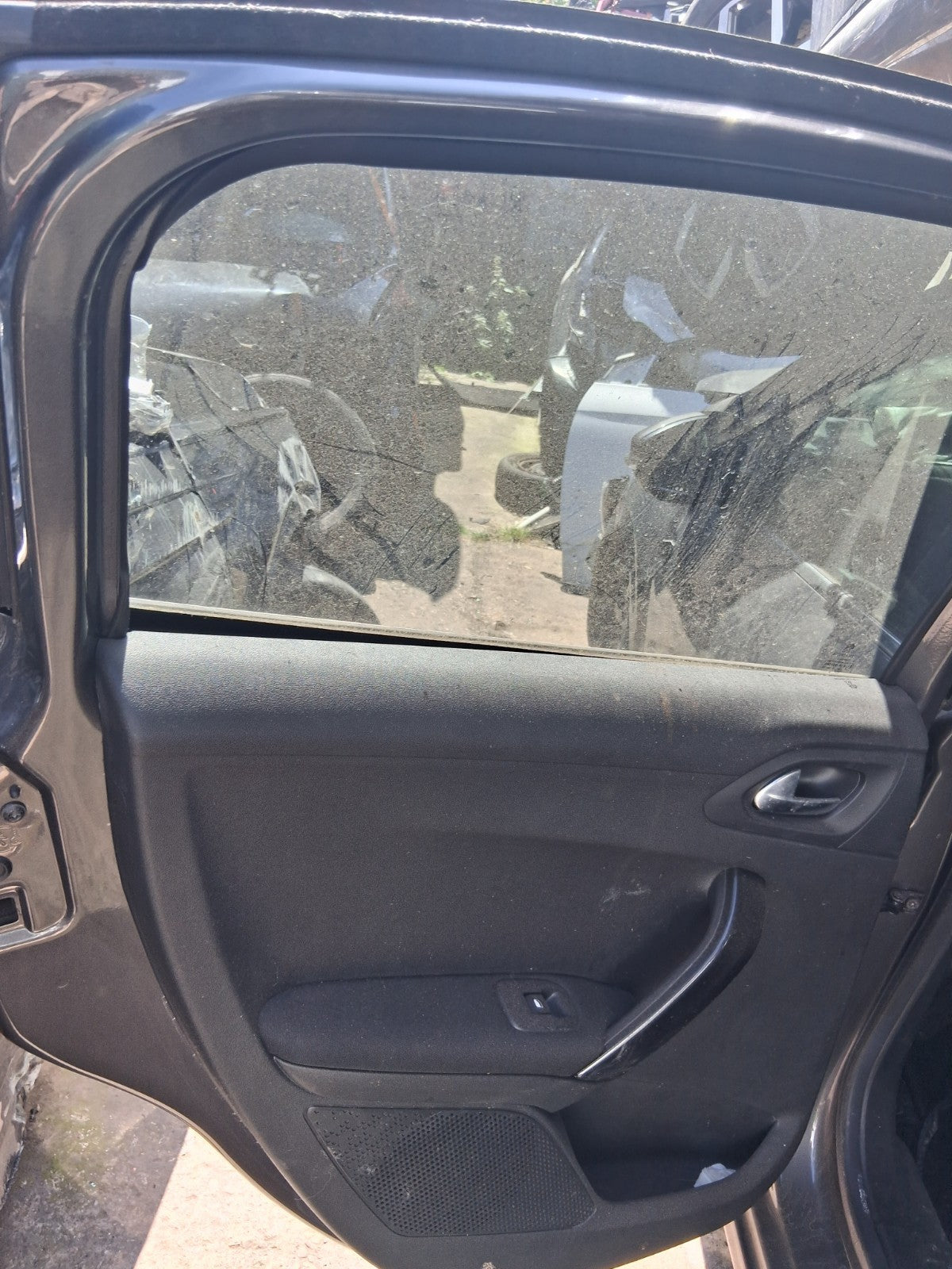 2019 PEUGEOT 208 MK1 NSR PASSENGER SIDE REAR LEFT WINDOW GLASS