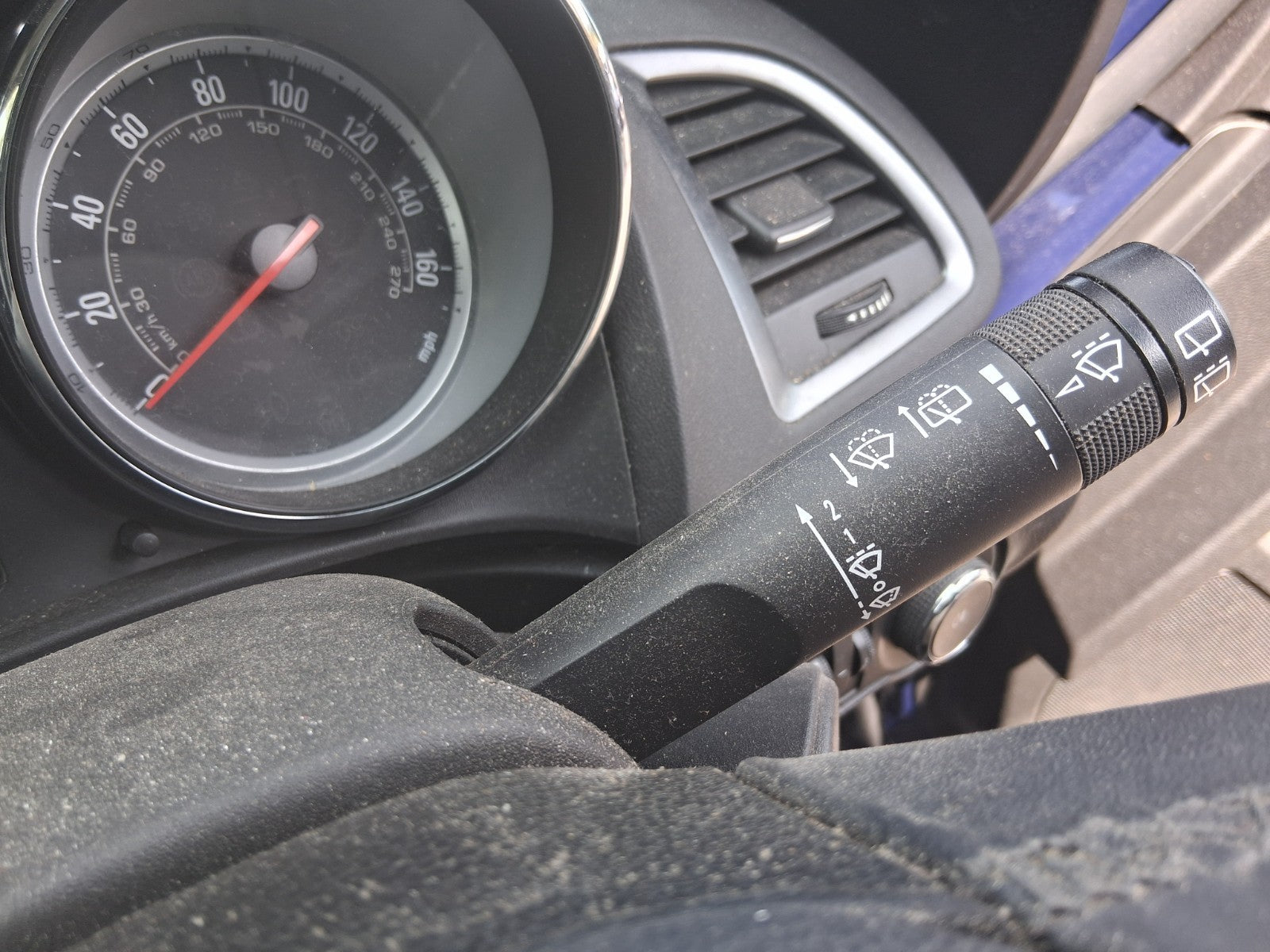 2013 VAUXHALL ASTRA J ESTATE WIPER COMBINATION SWITCH STALK SQUIB RING
