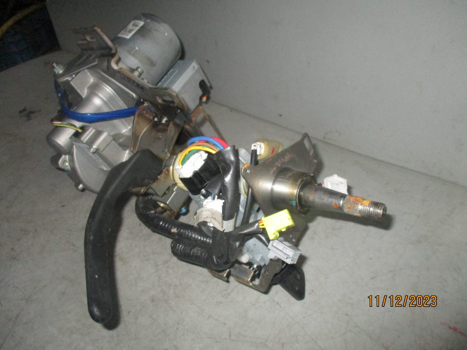 NISSAN QASHQAI J10 2009 ELECTRIC POWER STEERING COLUMN IGNITION 48810EY10B