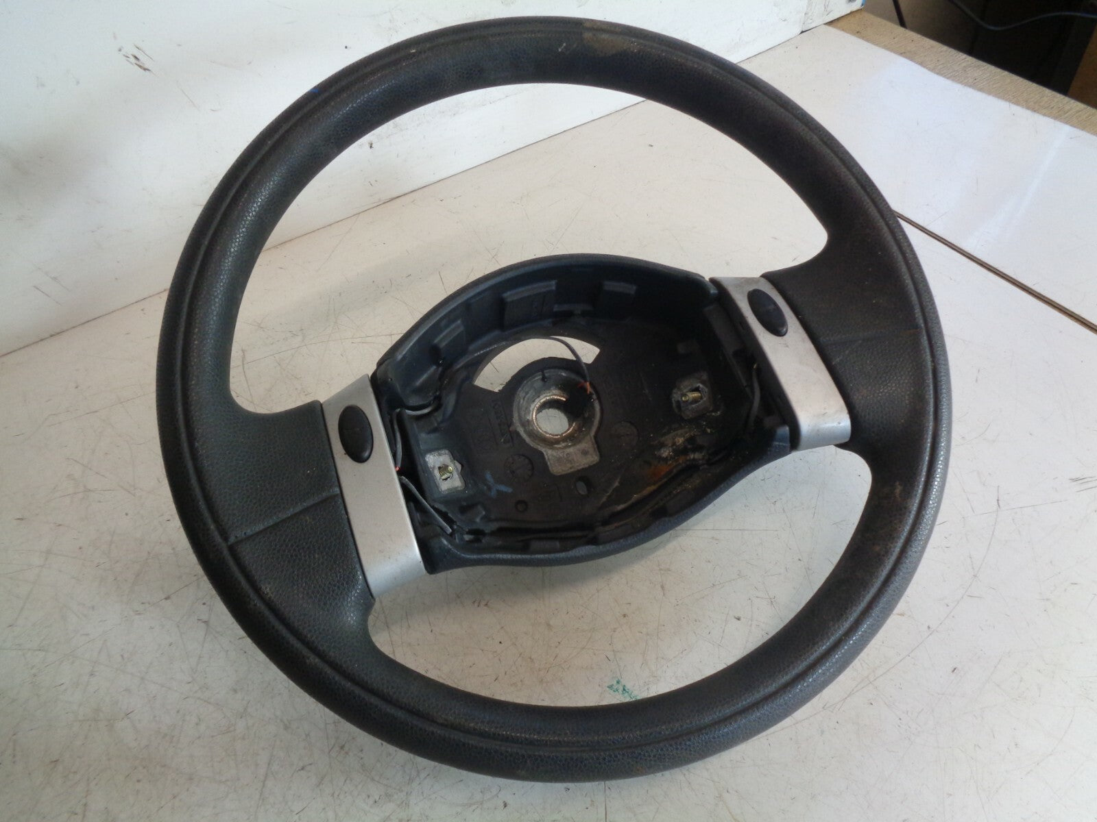 BMW MINI COOPER R50 LEATHER 2 SPOKE STEERING WHEEL