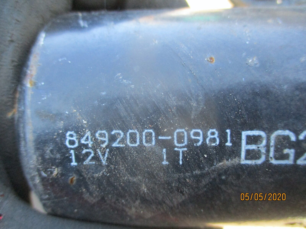 MAZDA 323 2002 MK6 FRONT WIPER MOTOR 849200 0981