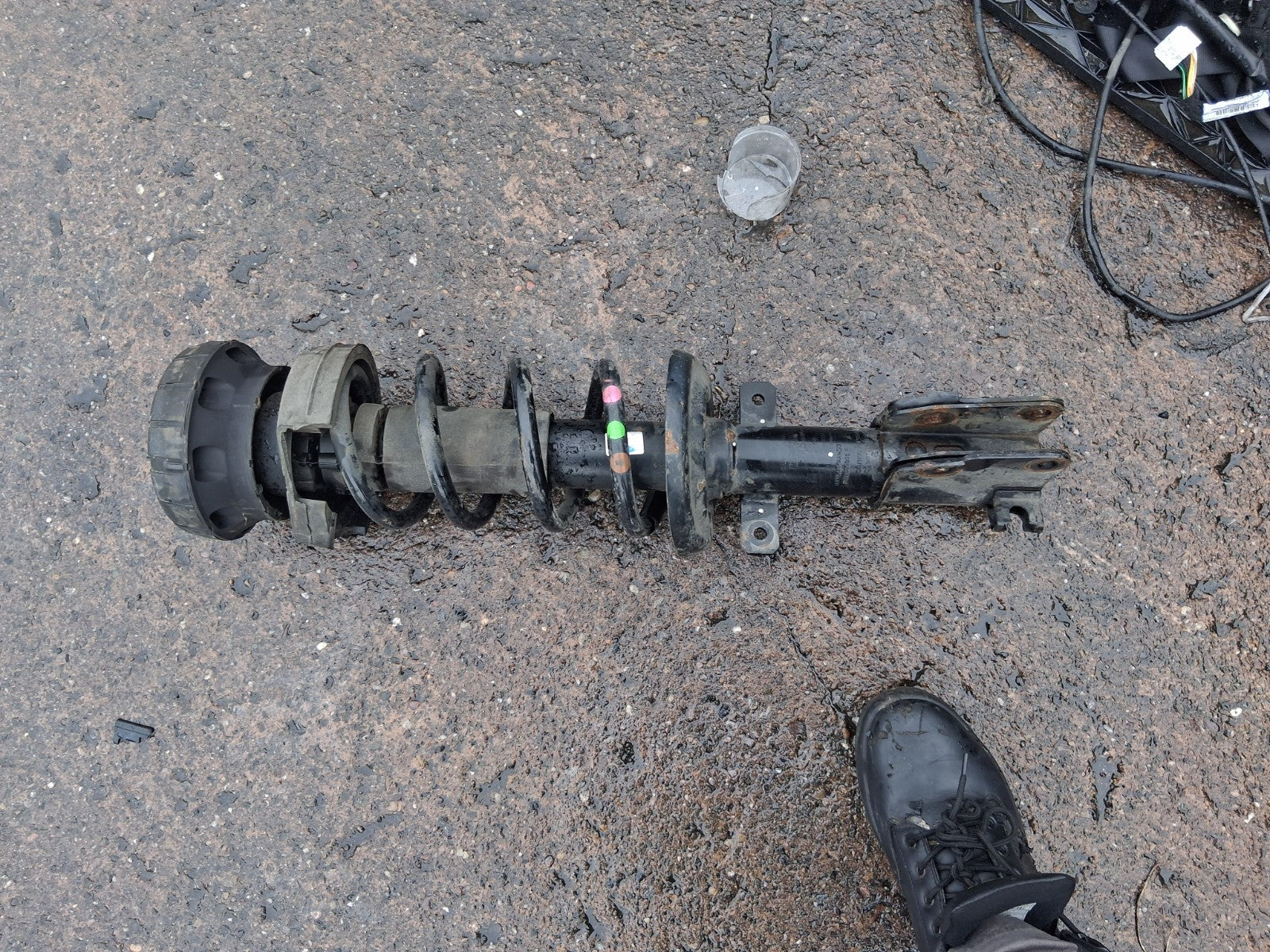 2024 RENAULT TRAFIC X82 MK3 2.0 DIESEL OSF DRIVER SIDE FRONT SUSPENSION LEG