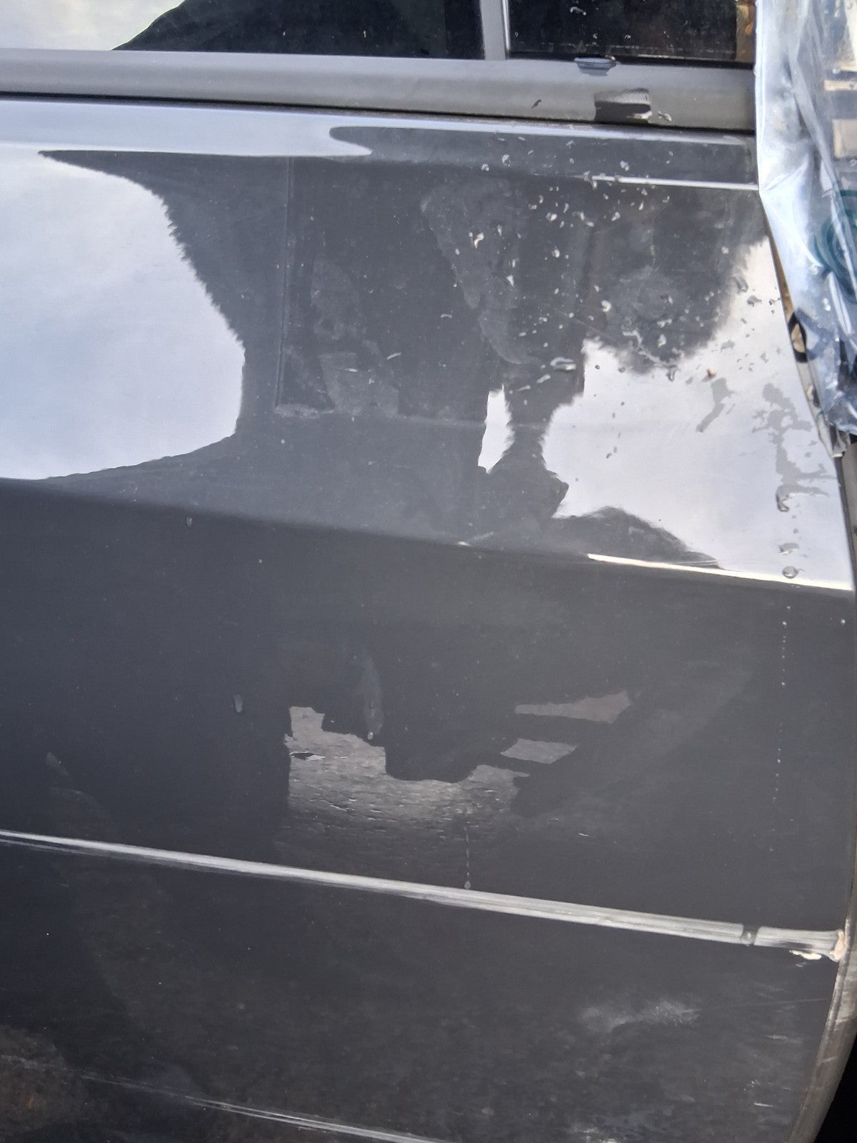 2024 VW VOLKSWAGEN GOLF MK8 R LINE OSR DRIVER SIDE REAR BARE DOOR GREY LI7F