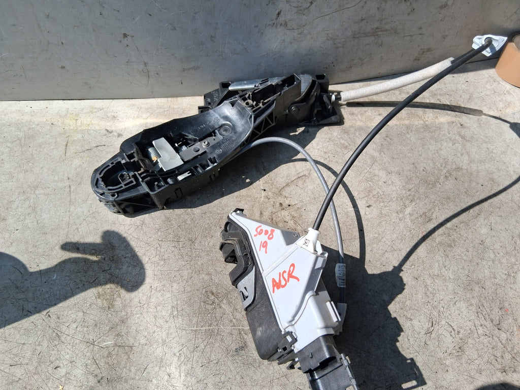 2019 PEUGEOT 5008 MK2 NSR PASSENGER SIDE REAR DOOR LOCK MECHANISM