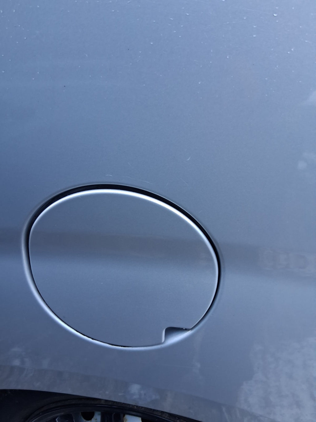 2015 VAUXHALL COMBO D FUEL FLAP LID COVER SILVER