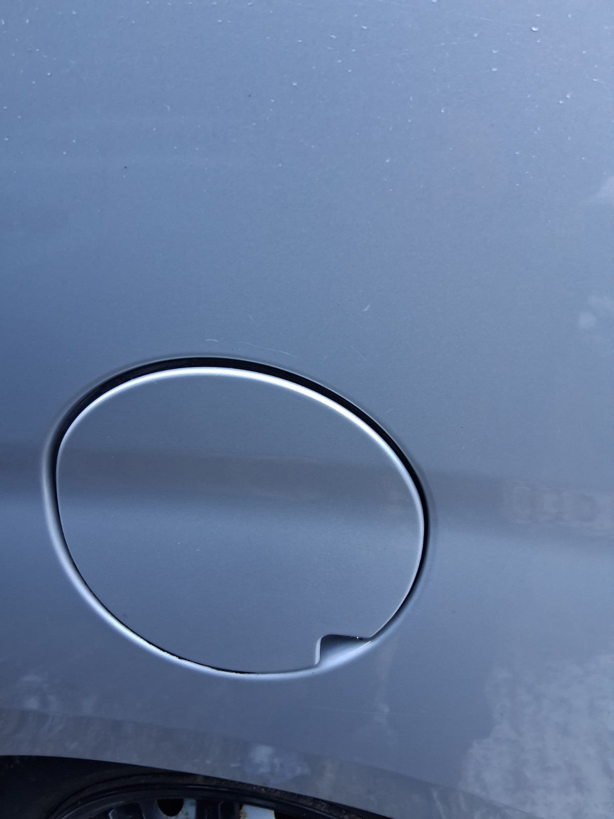 2015 VAUXHALL COMBO D FUEL FLAP LID COVER SILVER