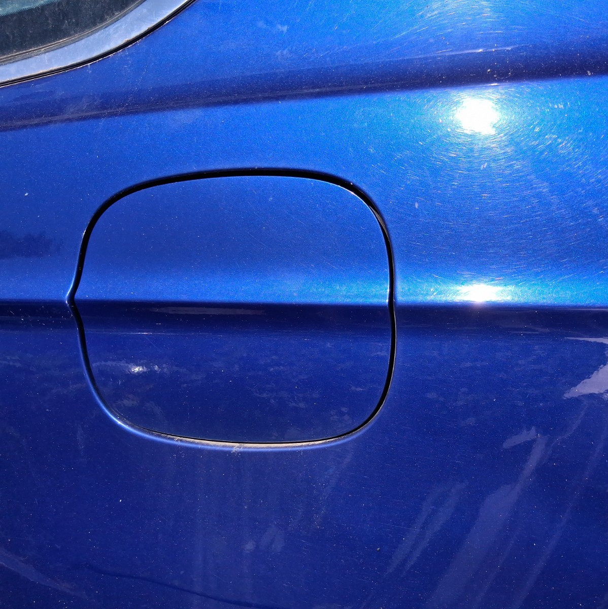 2016 FORD MONDEO MK5 HATCHBACK FUEL FILLER COVER LID WEDGEWOOD METALLIC BLUE LD