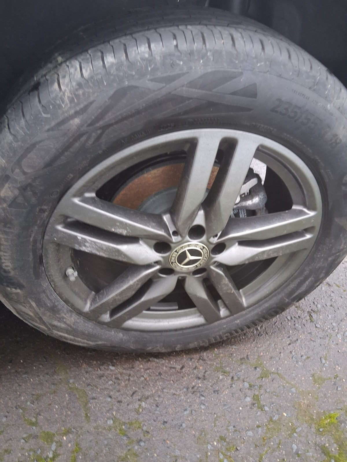 2025 MERCEDES BENZ GLA 180 H247 18 INCH ALLOY WHEEL WITH TYRE 235/55R18