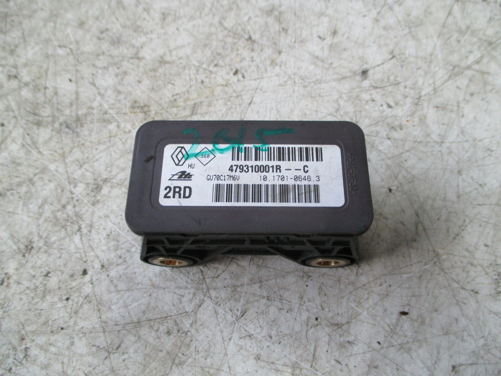 RENAULT MEGANE MK3 2015 YAW RATE SENSOR 479310001R