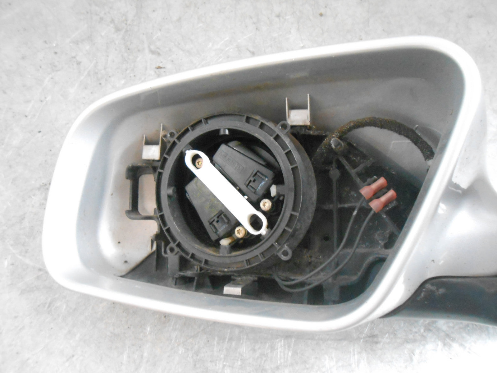 AUDI A3 8L (MK1) 1996 - 2003 NS PASSENGER SIDE ELECTRIC DOOR WING MIRROR SILVER
