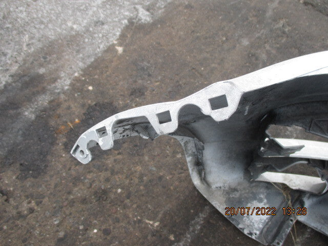 AUDI Q7 MK1 2009 S LINE FRONT BARE BUMPER IN WHITE 4L0807437D