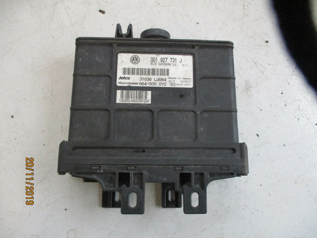VW VOLKSWAGEN POLO 2004 1.4 PETROL AUTO GEARBOX CONTROL ECU MODULE 001927731J