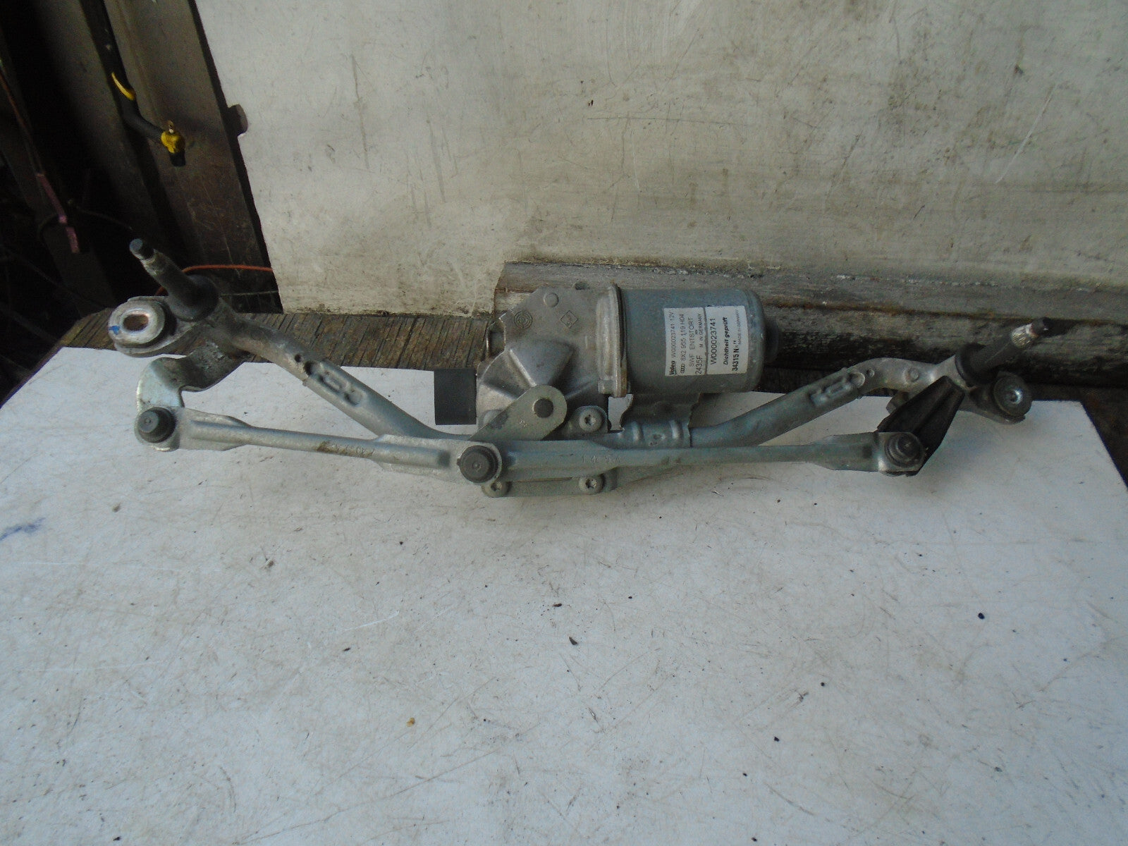 AUDI A1 8X 2014 FRONT WINDSCREEN WIPER MOTOR LINKAGES 8X2955119