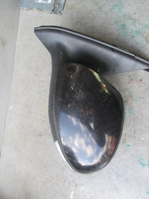 2012 VW TIGUAN MK1 NS PASSENGER SIDE FRONT WING MIRROR BLACK