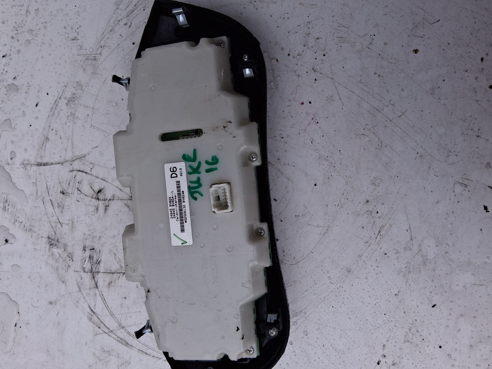 NISSAN JUKE 2016 F15 AC HEATER CONTROL SWITCH PANEL 24845BV82A