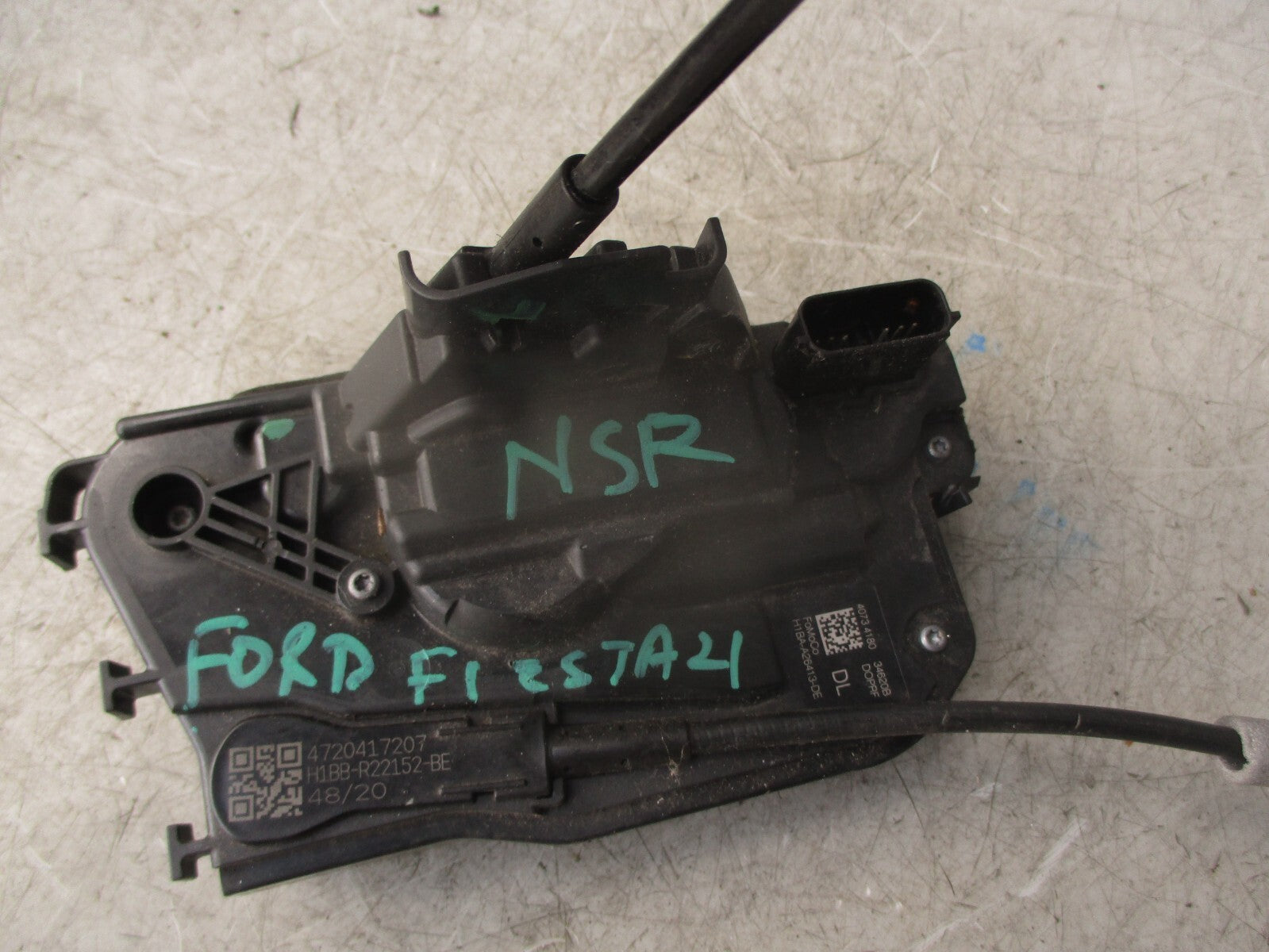 2021 FORD FIESTA MK8 NSR PASSENGER SIDE REAR LEFT DOOR LOCK H1BAA26413