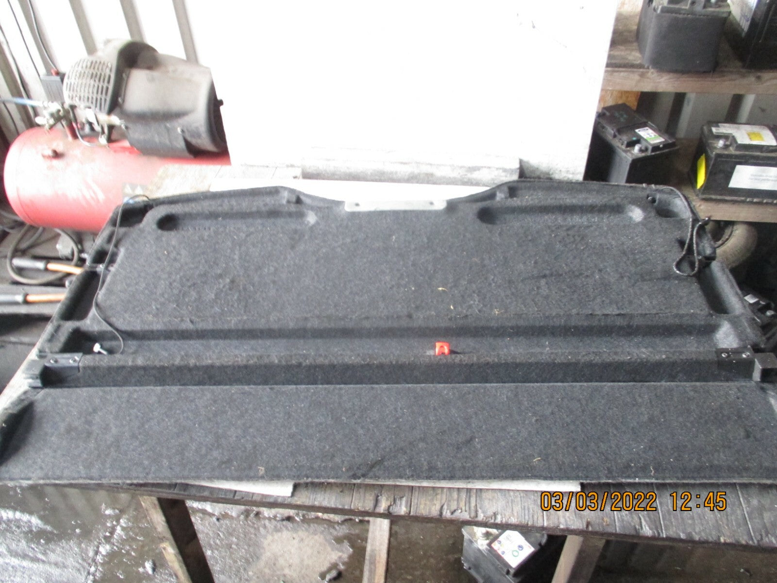 RENAULT SCENIC MK1 2001 REAR STORAGE PARCEL SHELF BOOT LOAD COVER