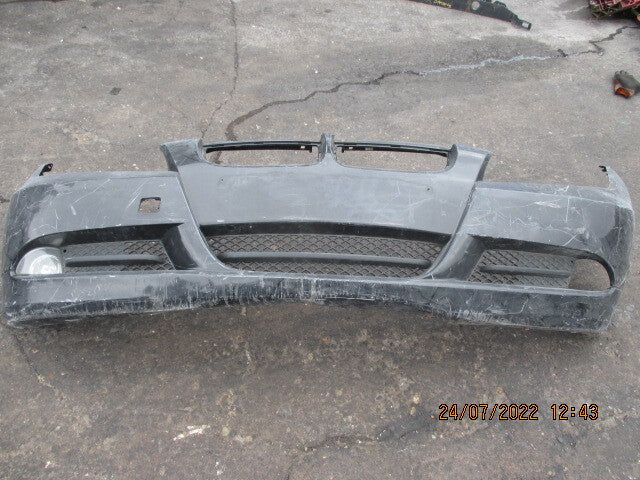 BMW 3 SERIES E90 PRE LCI FRONT BUMPER BLACK