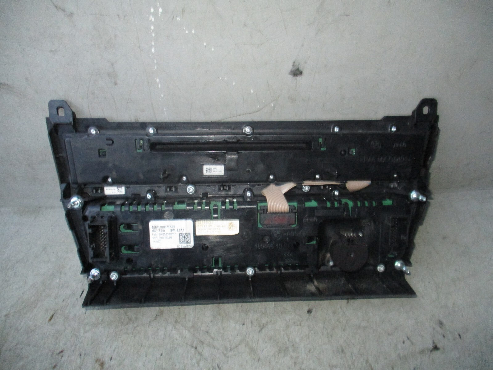 BMW 5 SERIES 2011 F10 CLIMATE CONTROL & RADIO SWITCHES 9263757