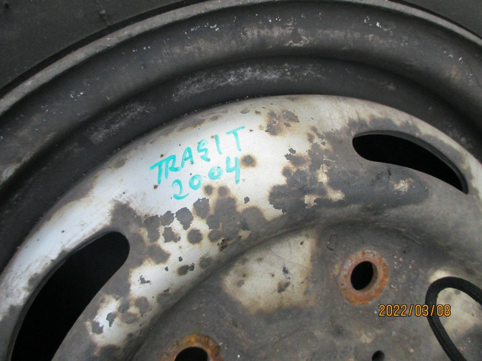 FORD TRANSIT 2004 MK6 STEEL WHEEL WITH TYRE 195/70R15