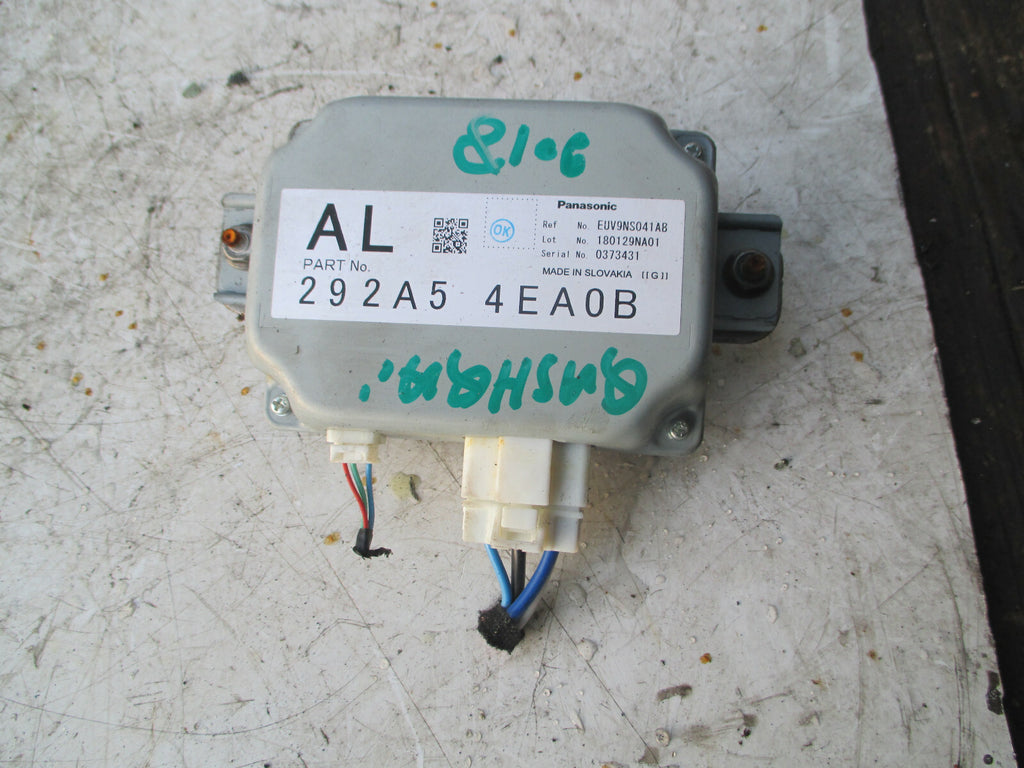 NISSAN QASHQAI J11 2018 VOLTAGE STABILISER CONTROL MODULE 292A54EA0B