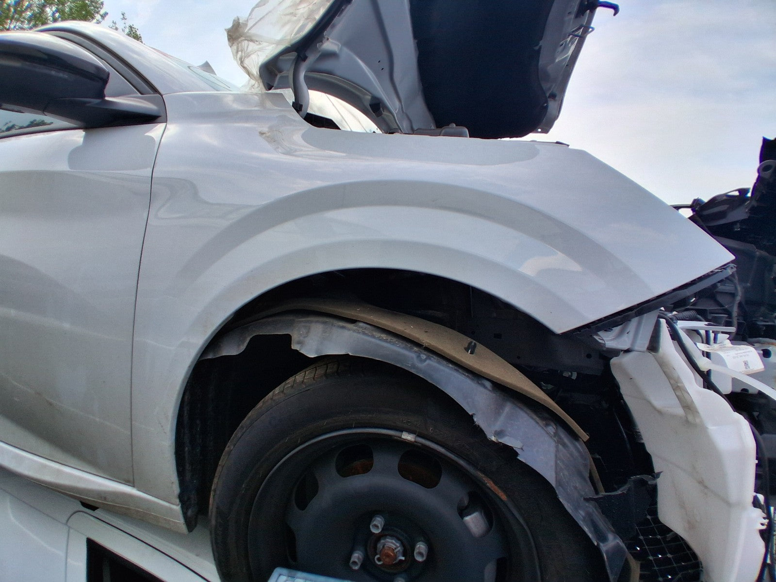 PEUGEOT 208 MK2 2025 FACELIFT OSF DRIVER SIDE WING PANEL WHITE ESU