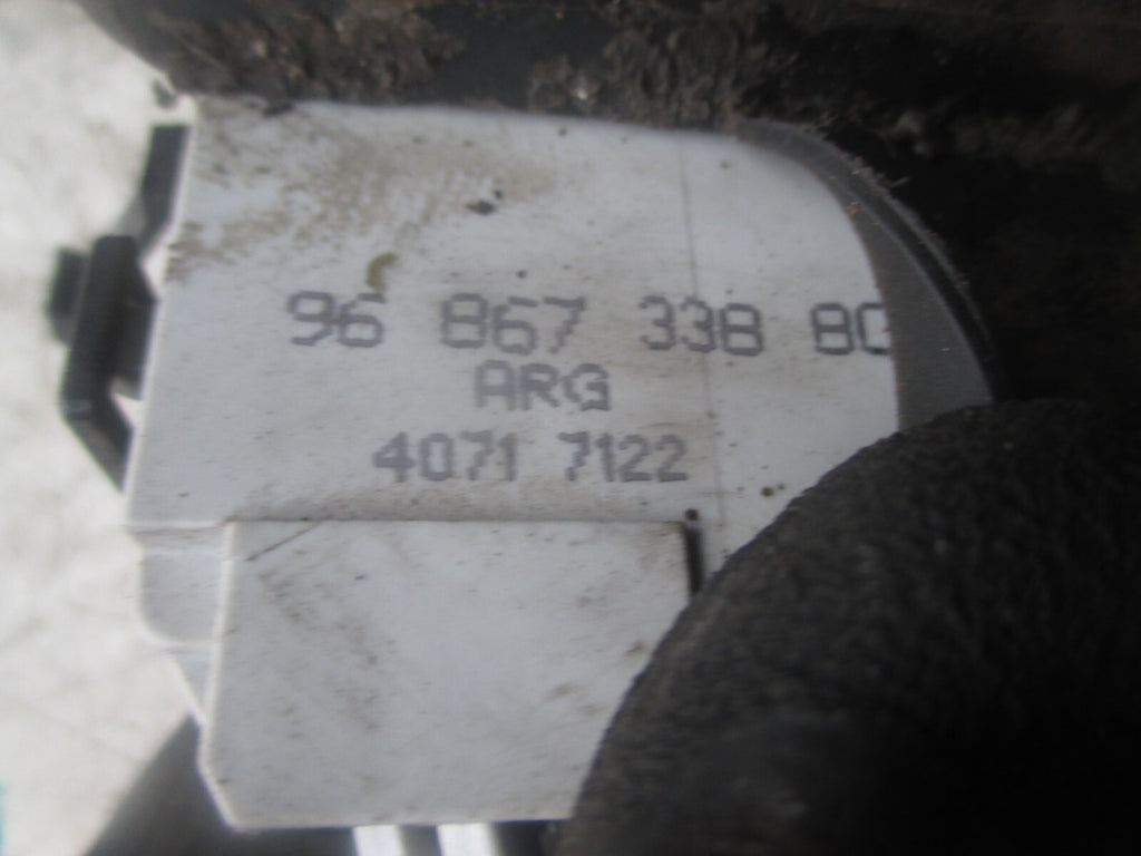 2009 CITROEN C4 OSR REAR DOOR LOCK 9686733880