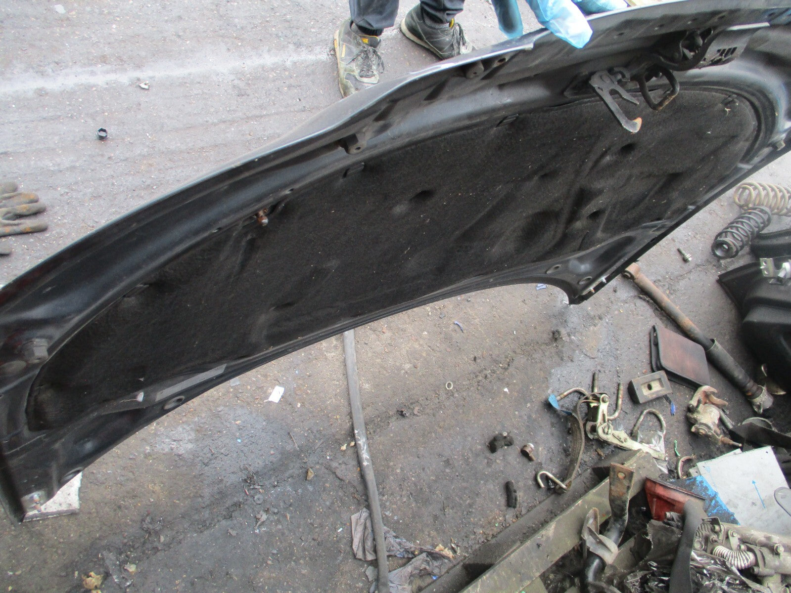 AUDI A3 8P 2006 FRONT BONNET HOOD GREY