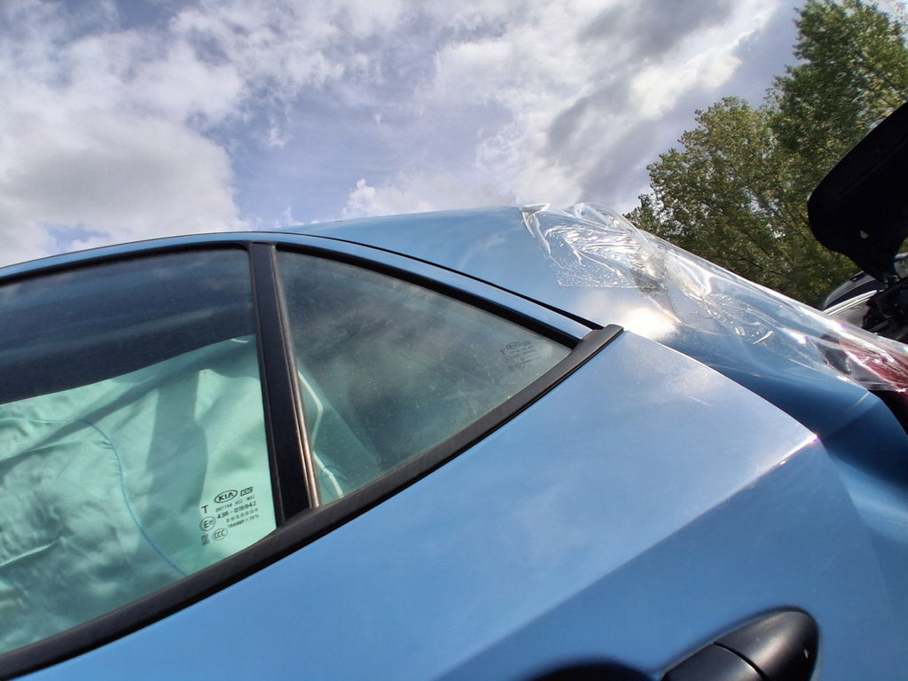 2019 KIA PICANTO MK3 NSR PASSENGER SIDE REAR QUARTER WINDOW GLASS