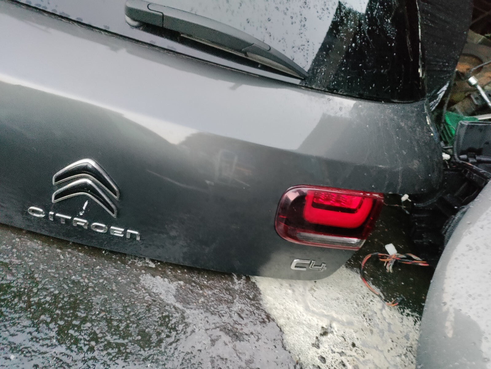 2019 CITROEN C4 CACTUS COMPLETE TAILGATE BOOTLID EVLC NIMBUS GREY
