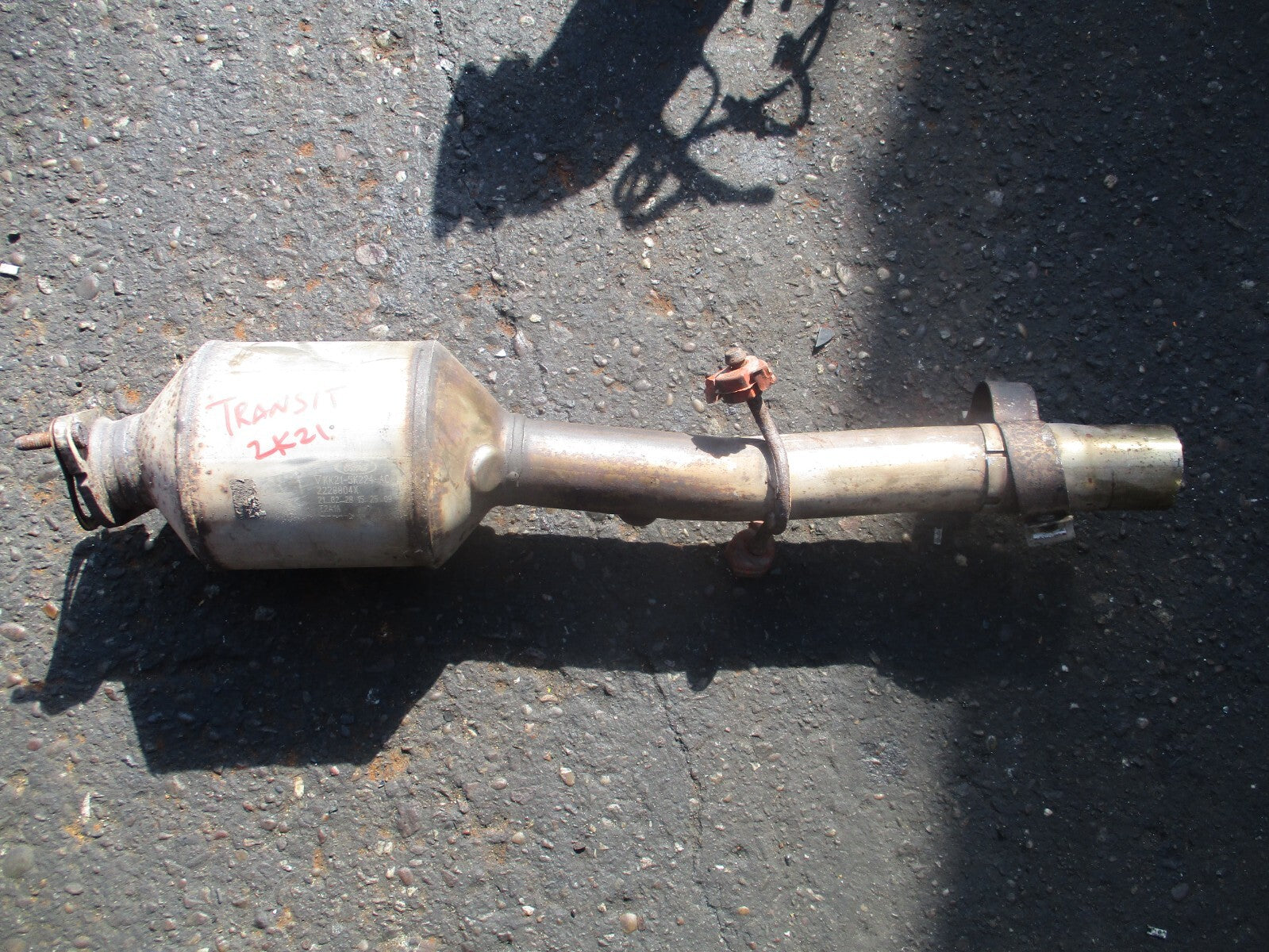 2021 FORD TRANSIT 350 MK8 FWD 2.0 DIESEL CATALYTIC CONVERTER KK215K224AC