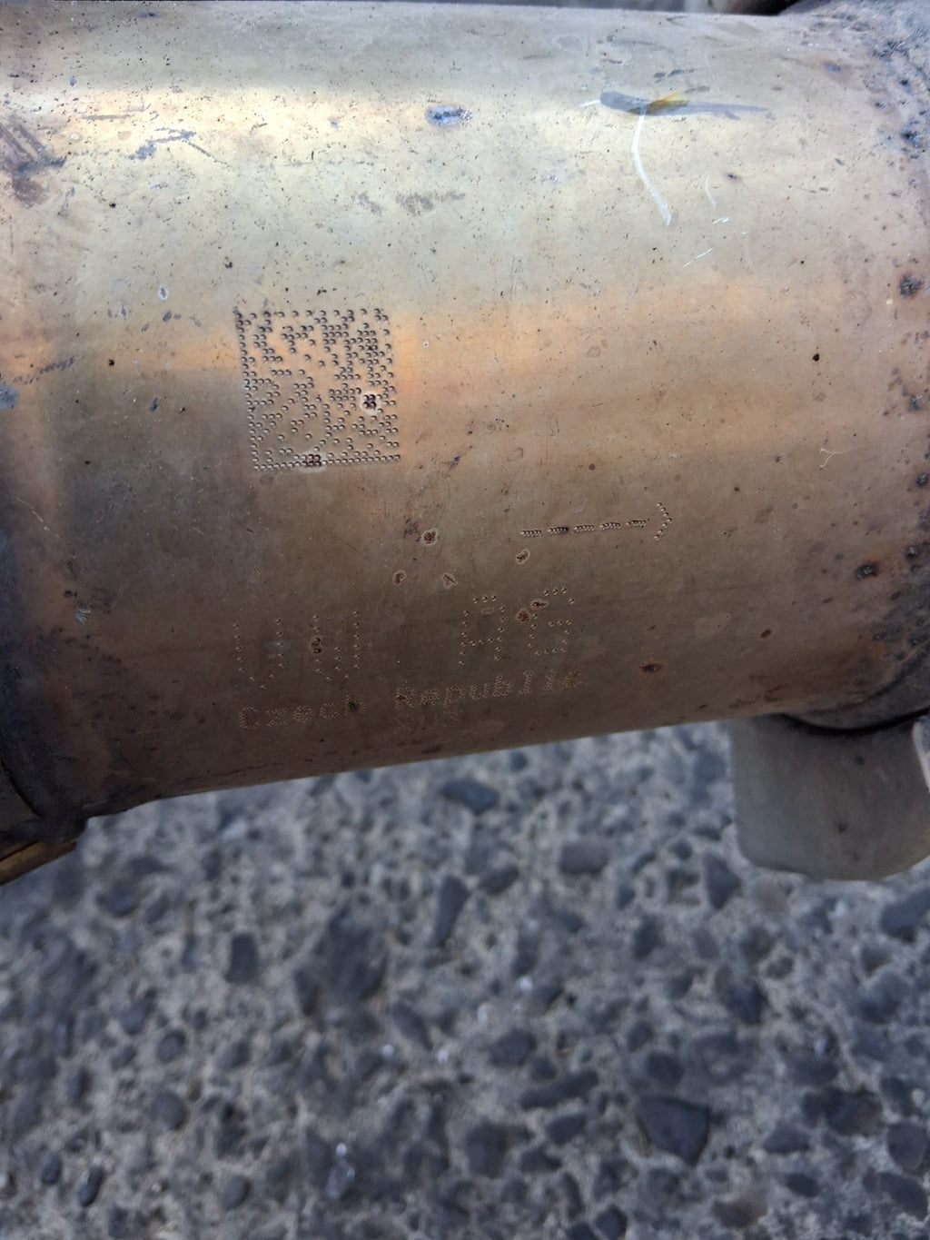 2016 SKODA FABIA MK3 1.2 PETROL CATALYTIC CONVERTER 6C0131690G
