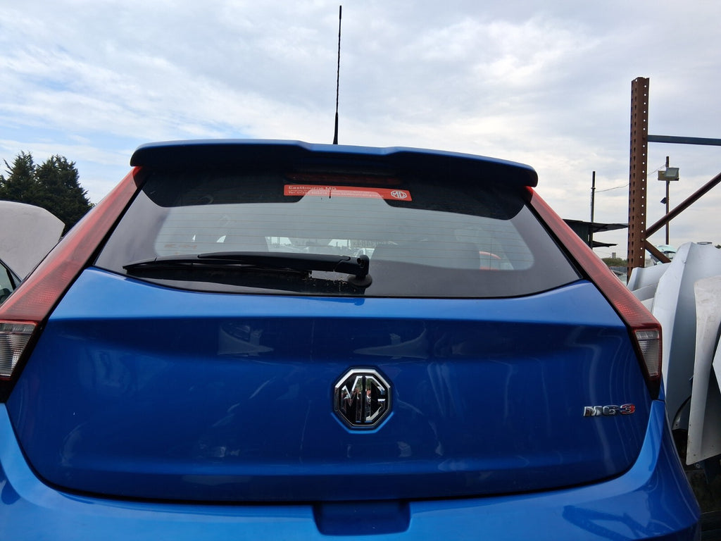 2021 MG 3 MK2 EXCLUSIVE FACELIFT BARE TAILGATE BOOTLID REGAL MOUNTAIN BLUE 5JSJ