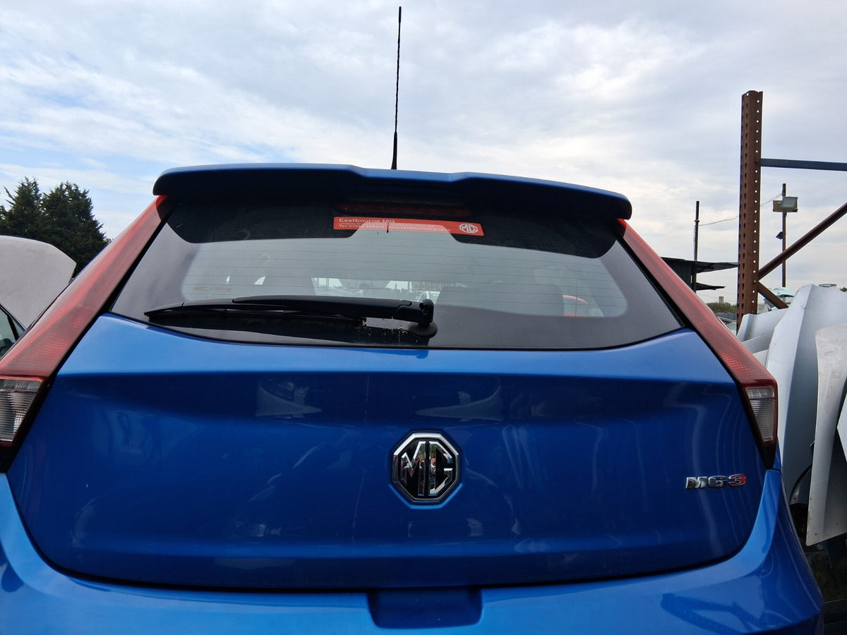 2021 MG 3 MK2 EXCLUSIVE FACELIFT BARE TAILGATE BOOTLID REGAL MOUNTAIN BLUE 5JSJ