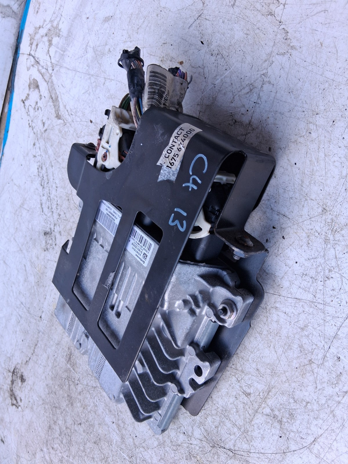 2013 CITROEN C4 MK2 ECU ENGINE CONTROL MODULE UNIT 9800268980