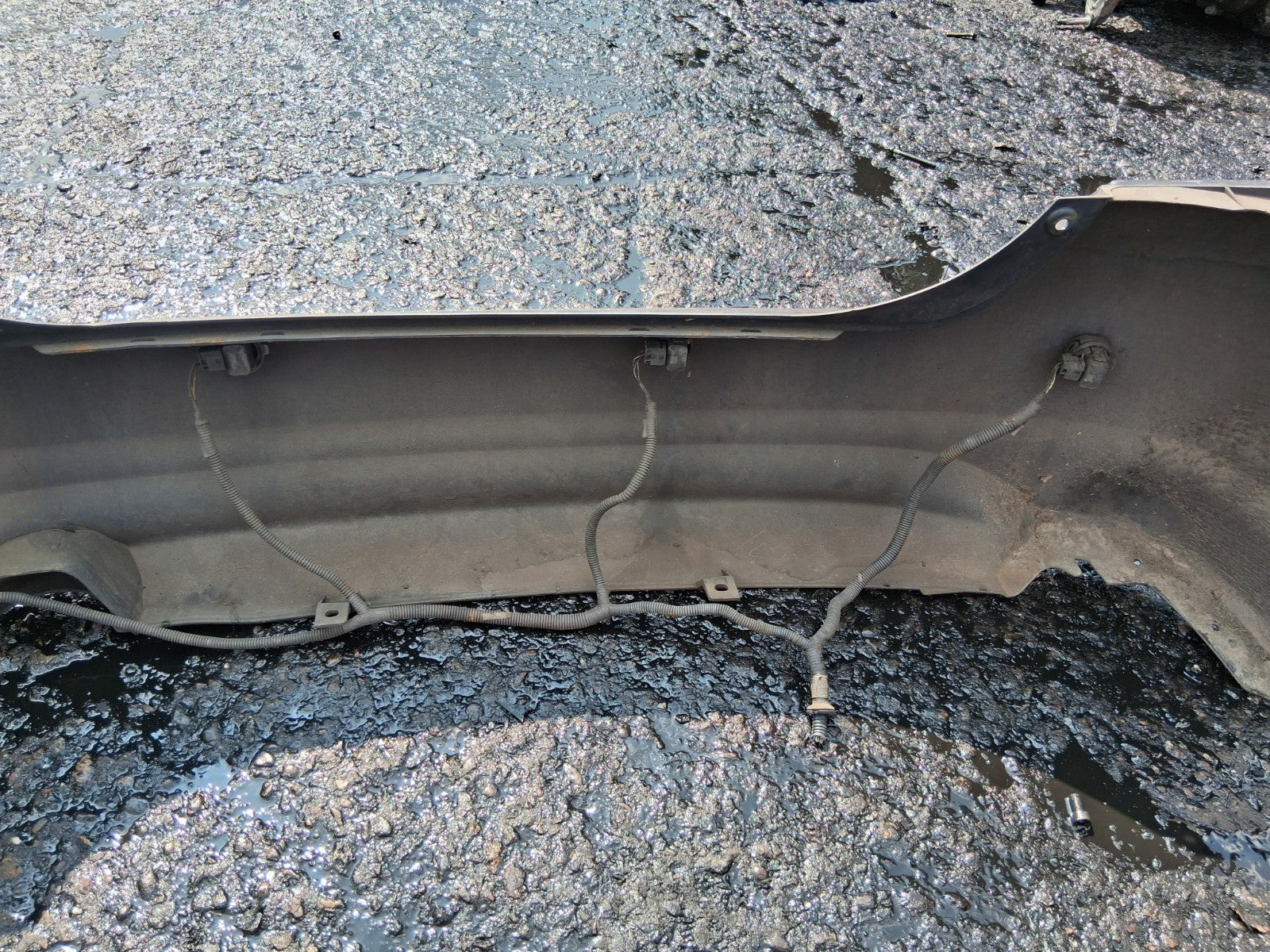2007 HONDA JAZZ MK2 REAR COMPLETE BUMPER WITH PDC SENSORS BLUE