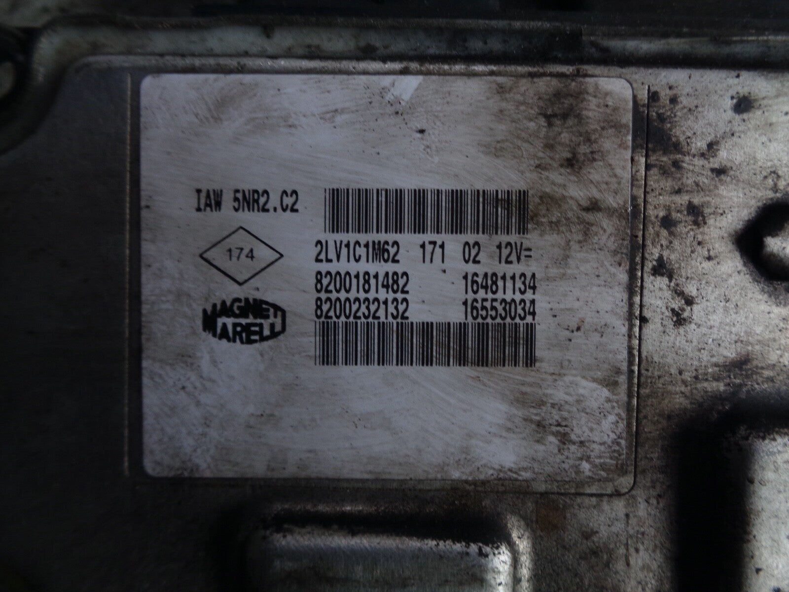 RENAULT CLIO MK2 2004 1.2 ENGINE CONTROL UNIT ECU 8200181482