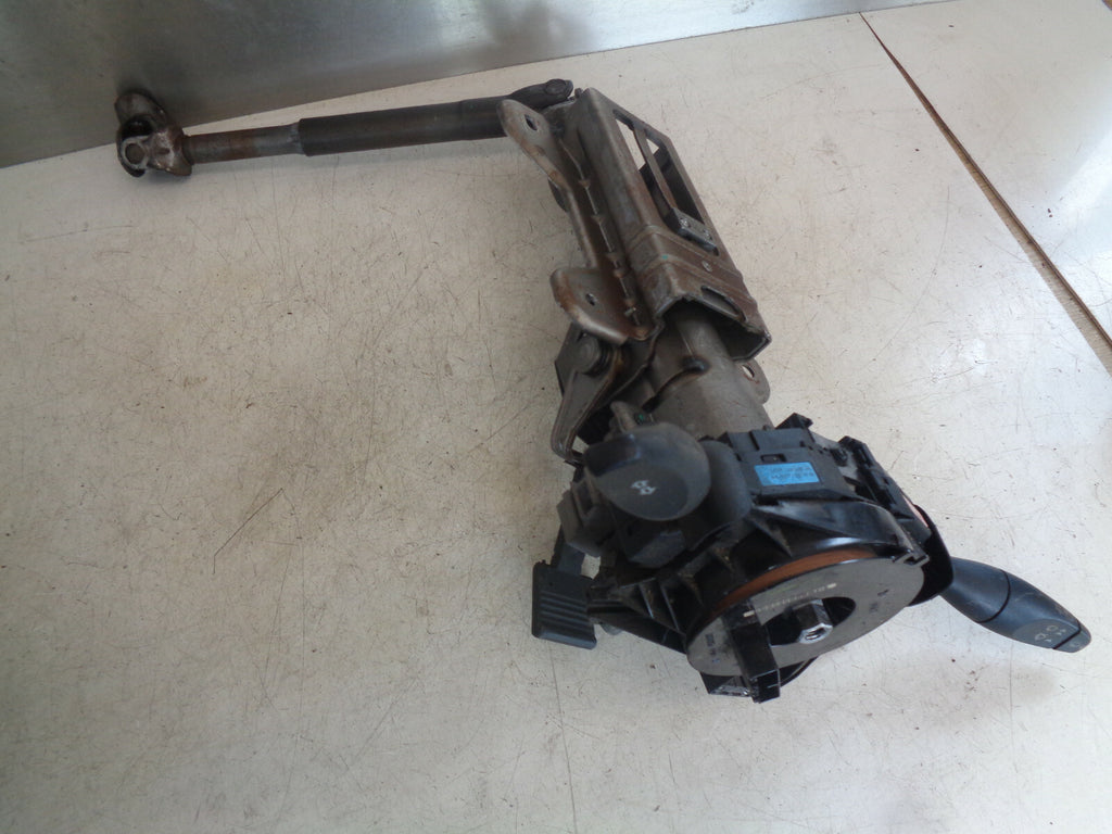 FORD FIESTA MK6 2002 ADJUSTABLE STEERING COLUMN + KEY + STALKS