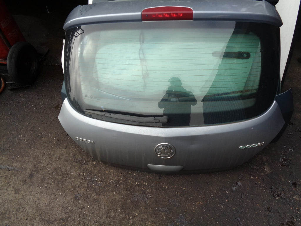 VAUXHALL CORSA D 2008 REAR COMPLETE TAILGATE SILVER