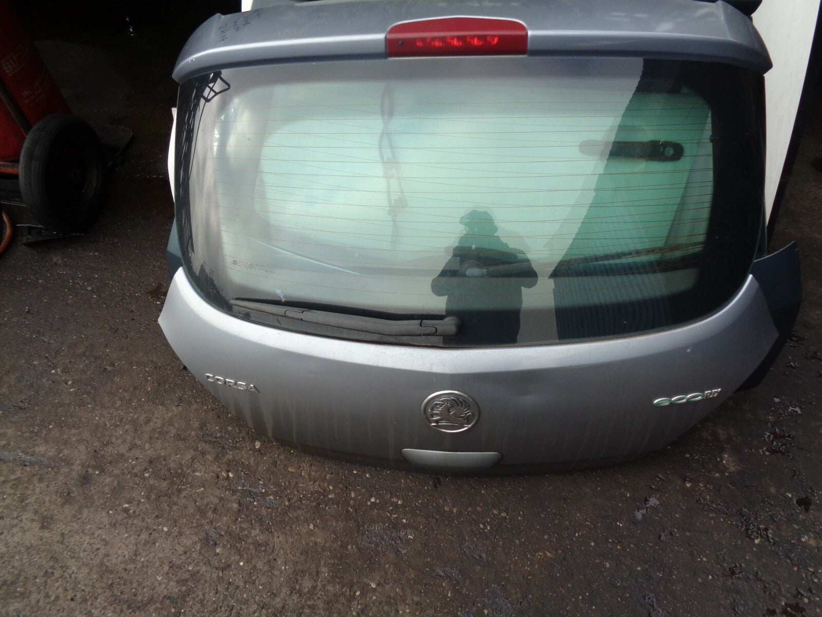 VAUXHALL CORSA D 2008 REAR COMPLETE TAILGATE SILVER