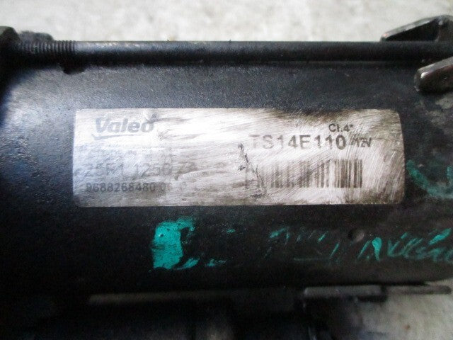 2019 CITROEN BERLINGO ENGINE STARTER MOTOR TS14E110
