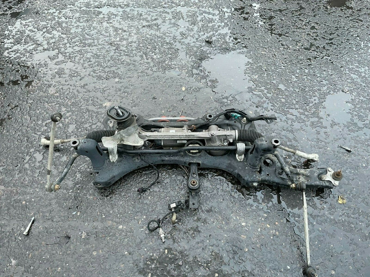 SKODA OCTAVIA MK3 5E 2019 1.5 PETROL FRONT SUB FRAME WITH STEERING RACK SUBFRAME