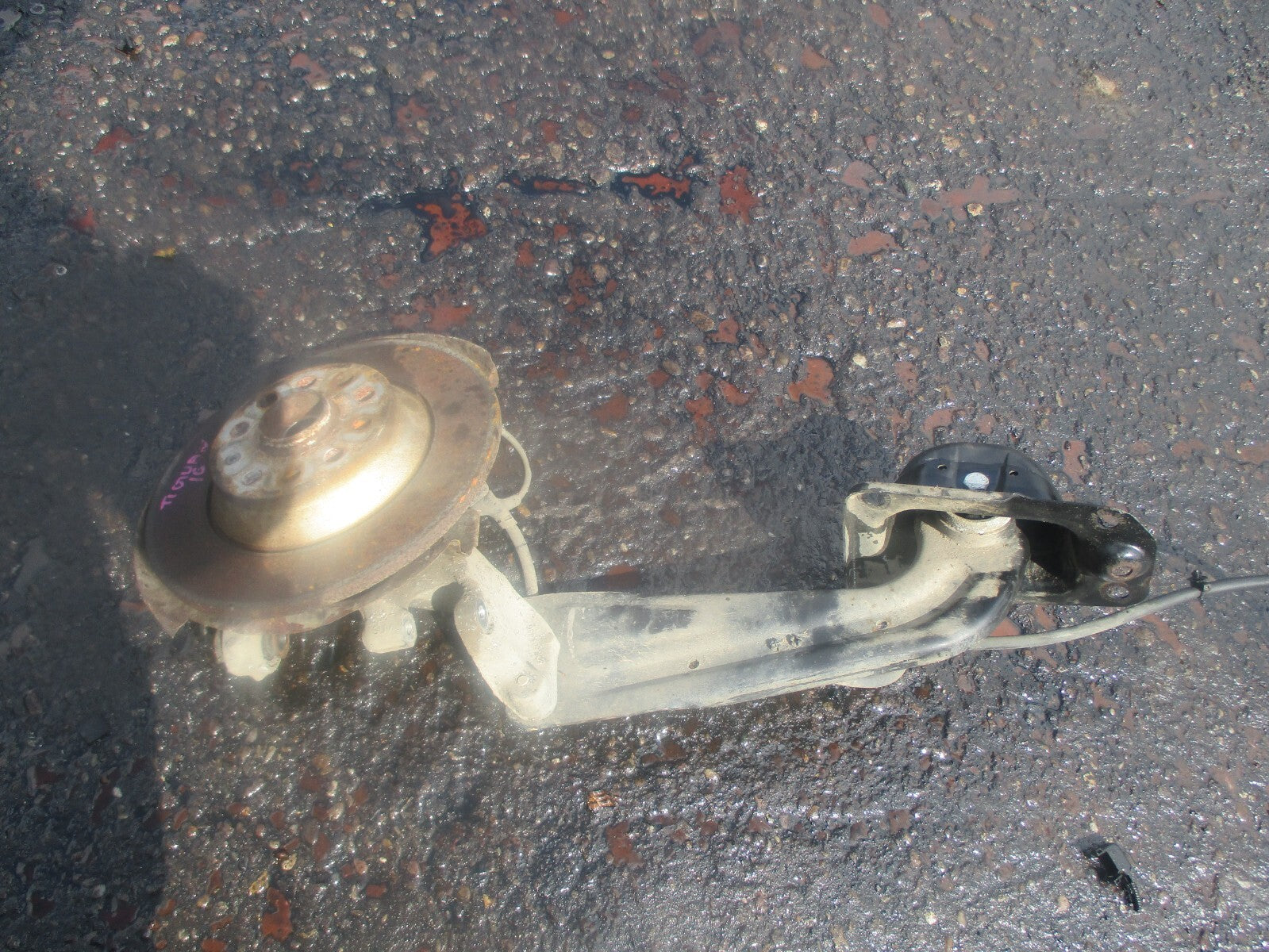 VW VOLKSWAGEN TIGUAN MK2 2016 OSR DRIVER SIDE REAR BEARING HUB