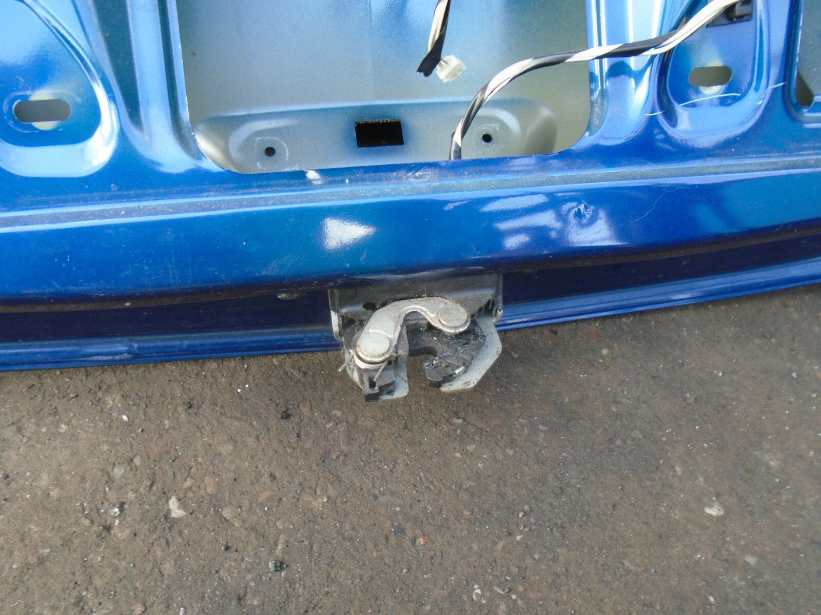 VAUXHALL CORSA D 2008 REAR COMPLETE TAILGATE BLUE