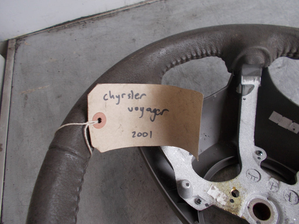 CHYRSLER VOYAGER 2001 STEERING WHEEL. NO AIRBAG. 14117D18686