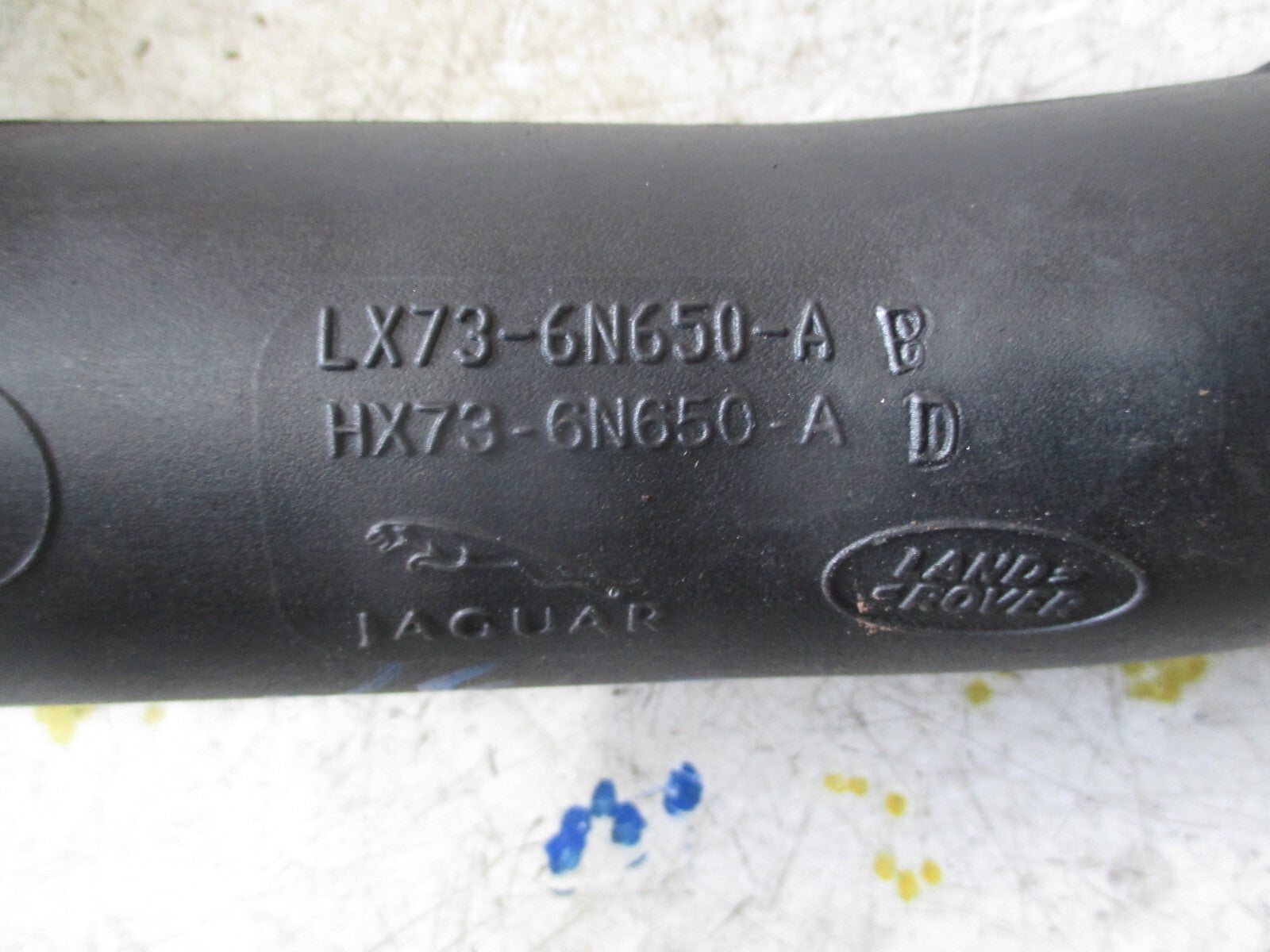 JAGUAR XE 2019 2.2 DIESEL INTERCOOLER PIPE HOSE HX736N650AB