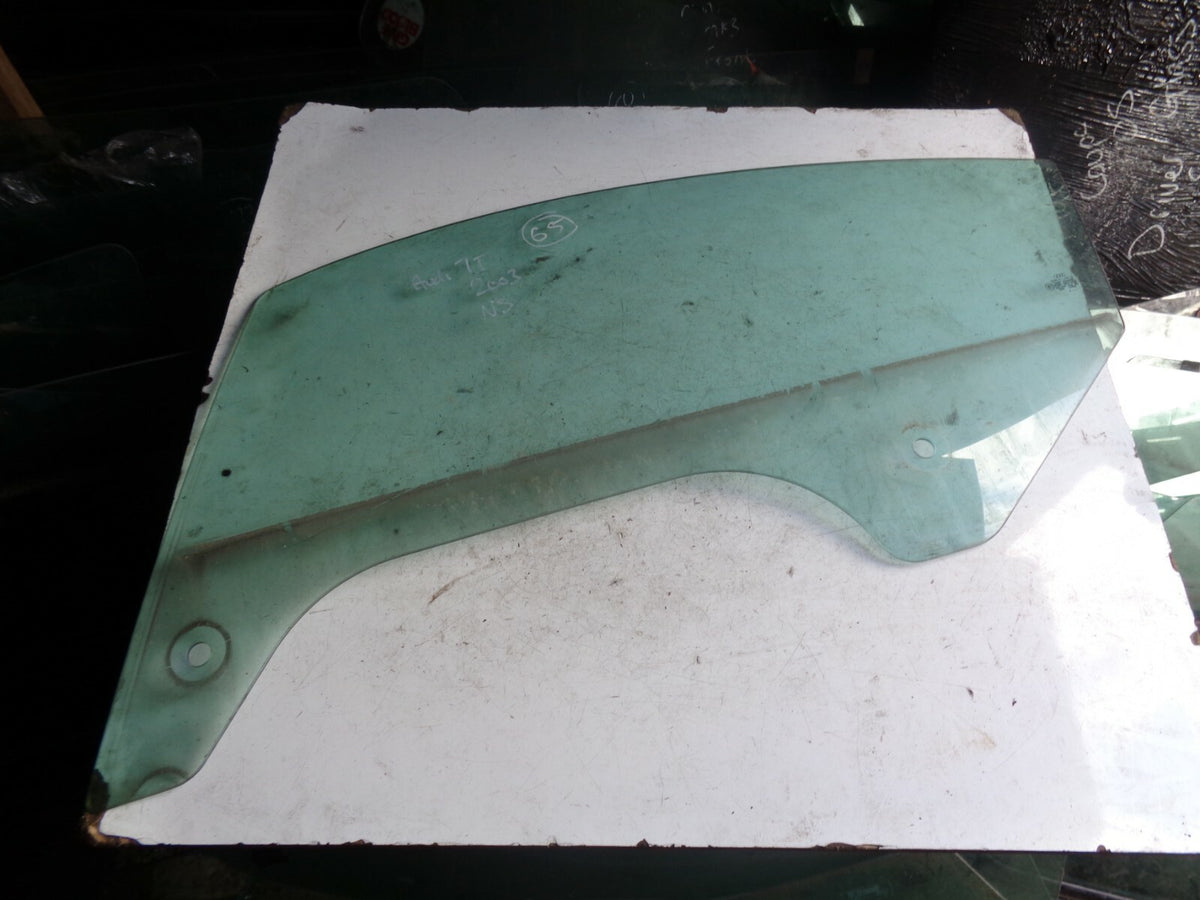 AUDI TT 2003 MK1 COUPE NS PASSENGER SIDE FRONT DOOR WINDOW GLASS
