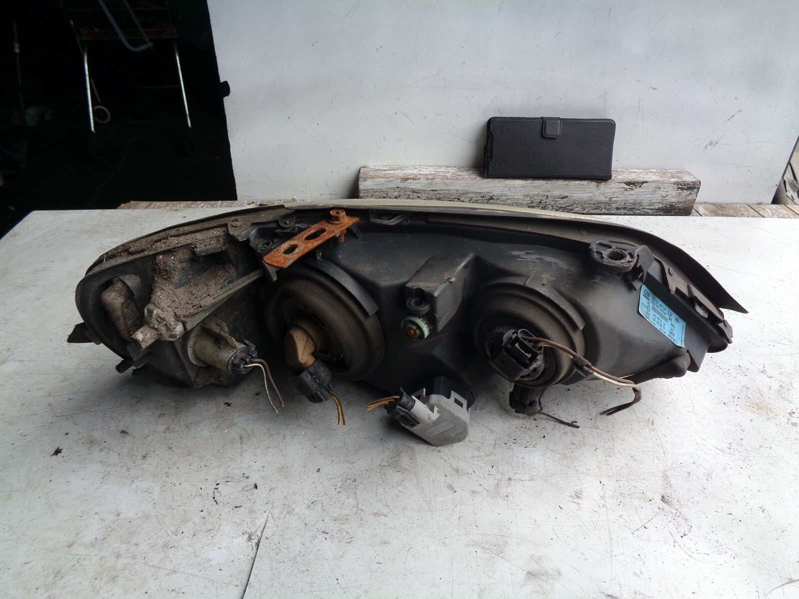 VAUXHALL ASTRA G PASSENGER NEAR SIDE HEADLIGHT 13132461LH